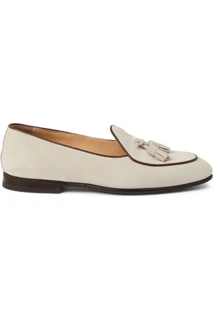 Brunello Cucinelli Mocasines de gamuza
