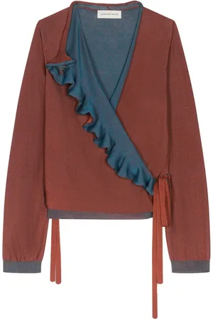 DRIES VAN NOTEN Suéter con volantes