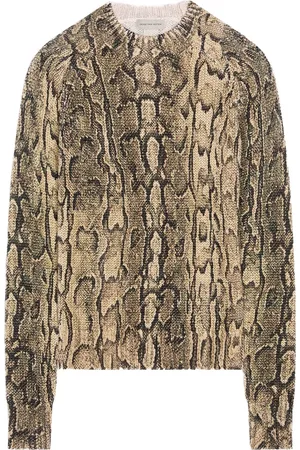 DRIES VAN NOTEN Suéter con serpientes estampadas