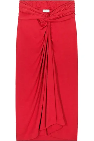 DRIES VAN NOTEN Falda fruncida