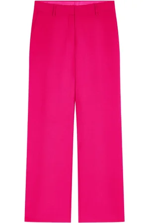 DRIES VAN NOTEN Pantalones rectos con diseño holgado