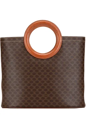 Céline Tote Macadam Coated Canvas 1998