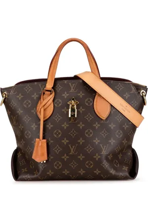 LOUIS VUITTON Bolsa satchel Monogram Flower Zipped Tote MM 2019