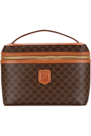 Céline 1996 Macadam Coated Canvas vanity bag