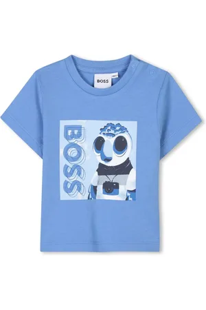 HUGO BOSS Playera con logo estampado
