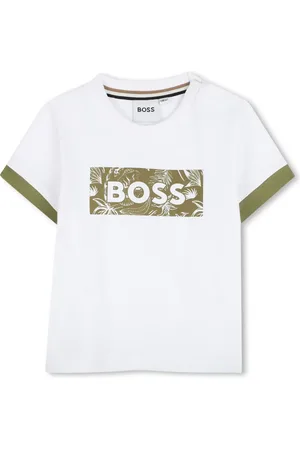 HUGO BOSS Playera con logo estampado