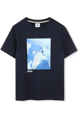 HUGO BOSS Playera con logo gráfico