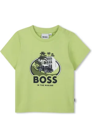 HUGO BOSS Playera con logo estampado