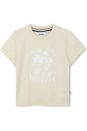 HUGO BOSS Playera con logo estampado