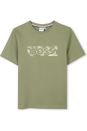 HUGO BOSS Playera con logo estampado