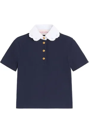 VALENTINO GARAVANI Playera tipo polo con bordado