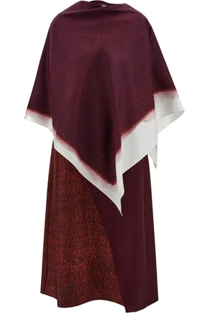 Salvatore Ferragamo Vestido corto con diseño a capas