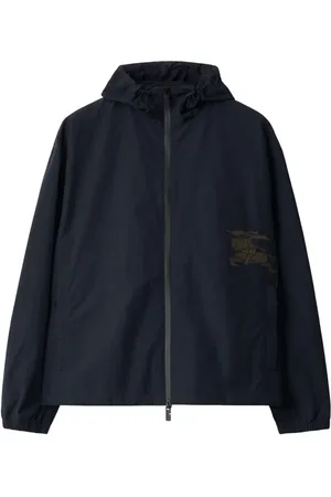 Burberry Chamarra con capucha y aplique del logo