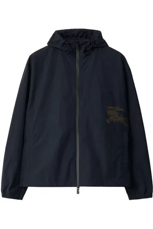 Burberry Chamarra con capucha y aplique del logo