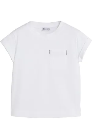 Brunello Cucinelli Playera de algodón