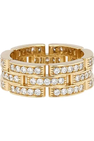 Cartier Anillo Maillon Panthère mediano en oro de 18kt con diamantes 2005 de archivo