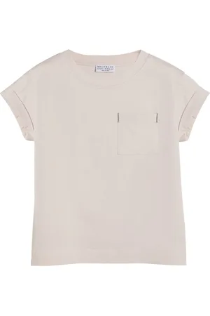 Brunello Cucinelli Playera de algodón