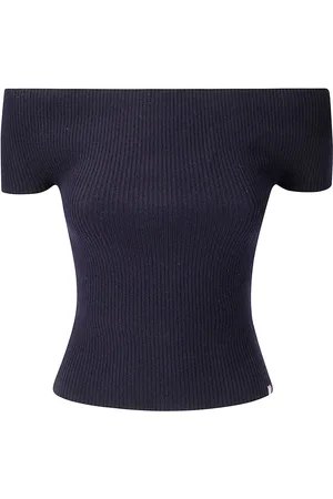 EXTREME CASHMERE Top tejido de canalé