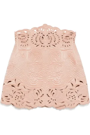 ERMANNO SCERVINO Vestido midi con bordado floral