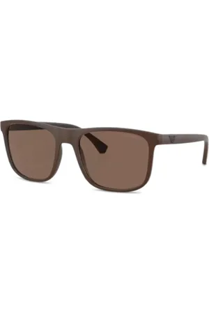 Emporio Armani Lentes de sol con armazón cuadrada