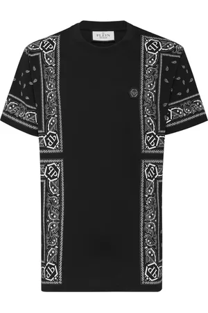 Philipp Plein Playera con estampado de cachemira