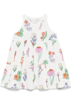 Stella McCartney Vestido con estampado floral