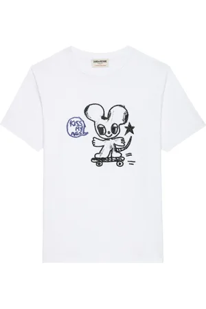 Zadig & Voltaire Playera Edwin Happy Mouse