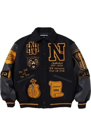 NEIGHBORHOOD Chamarra bomber con diseño patchwork