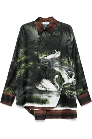 The Attico Camisa estampada