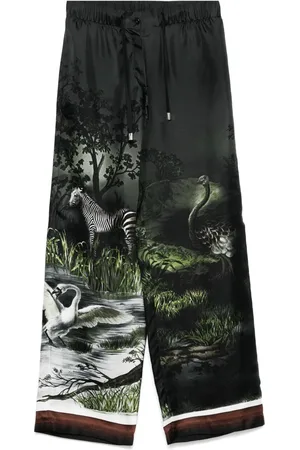 The Attico Pantalones estampados