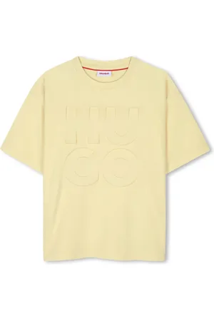 HUGO BOSS Playera con logo en relieve