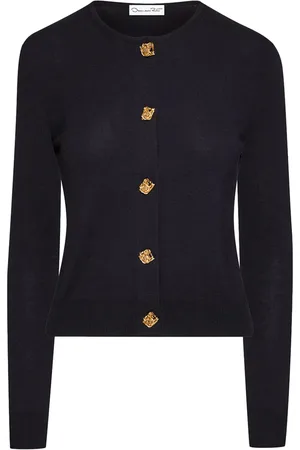 Oscar de la Renta Cárdigan English Rose Button