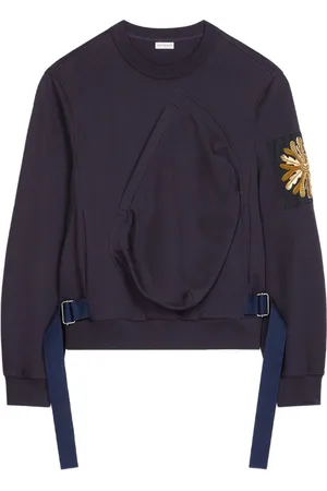 DRIES VAN NOTEN Sudadera con parche bordado
