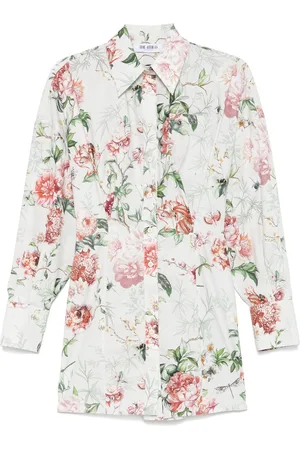 The Attico Vestido corto con estampado floral