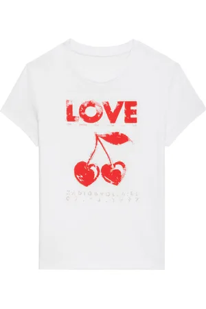 Zadig & Voltaire Playera Walk Concert Cherry Love