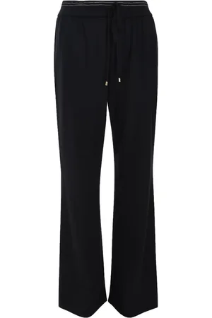 LORENA ANTONIAZZI Pants con cordones en la pretina