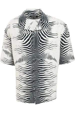 Roberto Cavalli Camisa con estampado de cebra