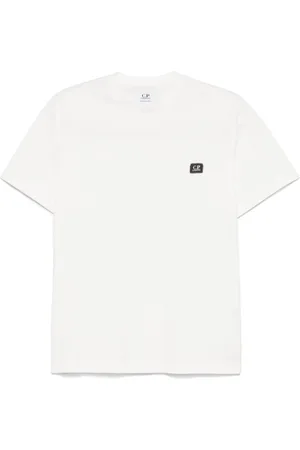 C.P. Company Playera con logo estampado