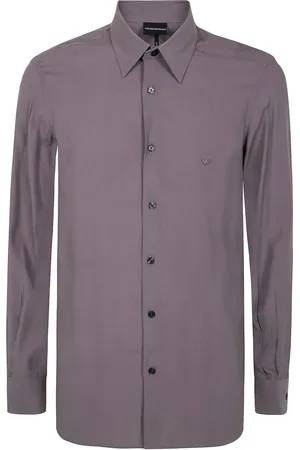 Emporio Armani Camisa con logo bordado