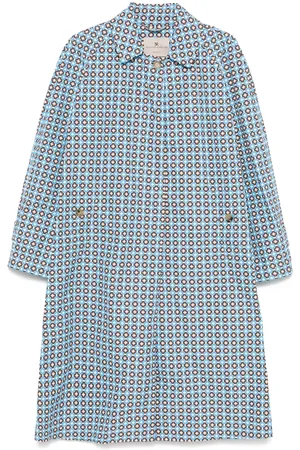 ERMANNO SCERVINO Gabardina con estampado geométrico