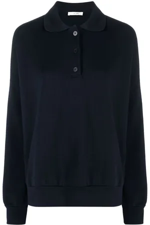The Row Sudadera con diseño de playera tipo polo