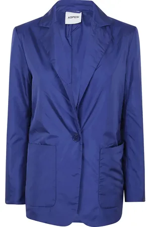 Aspesi Blazer con bolsillos de parche y botones