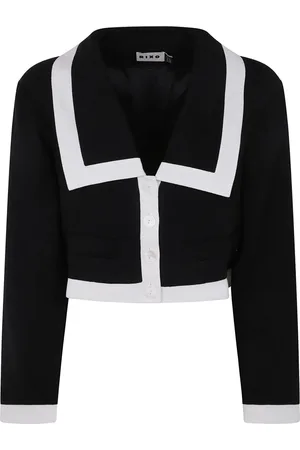 RIXO London Chamarra con detalle de raya
