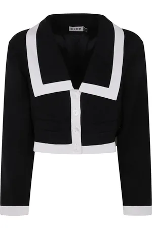 RIXO London Chamarra con detalle de raya