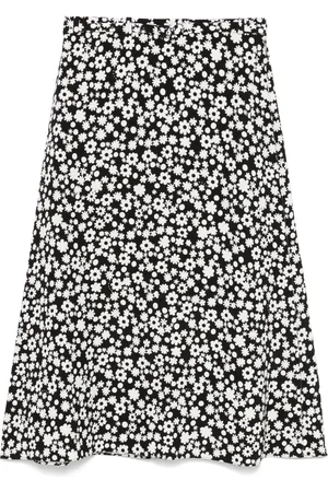 Marni Falda midi con estampado floral