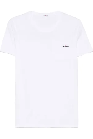 Kiton Playera con logo bordado