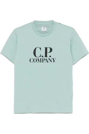C.P. Company Playera con logo estampado