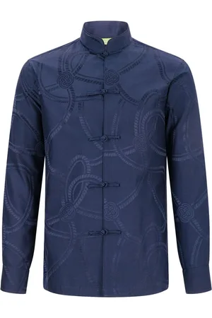 SHANGHAI TANG Camisa con motivo en jacquard