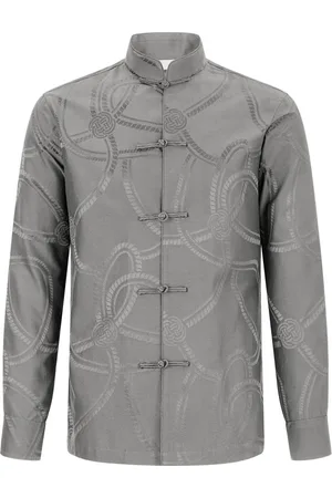 SHANGHAI TANG Camisa con motivo en jacquard
