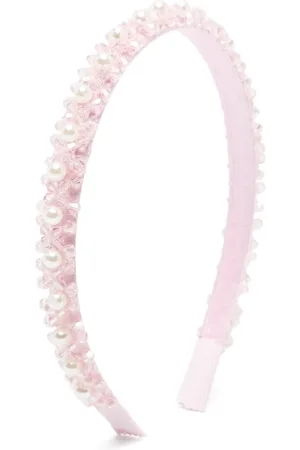 MONNALISA Diadema con detalle de cuentas